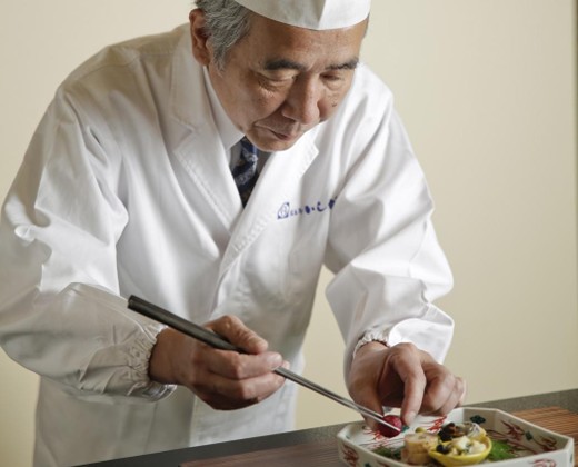 石苔亭いしだ。スタッフ。婚礼料理でもって、大切なゲストをおもてなしします