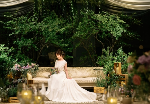 VILLA ESTERIO(ヴィラ エステリオ)。演出・小物。挙式後はこだわりが詰まった会場を舞台に記念の写真が残せます