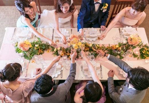 KONAYAHOTEL(コナヤホテル)。披露宴会場。ごく親しい人との少人数の会食にも対応しています