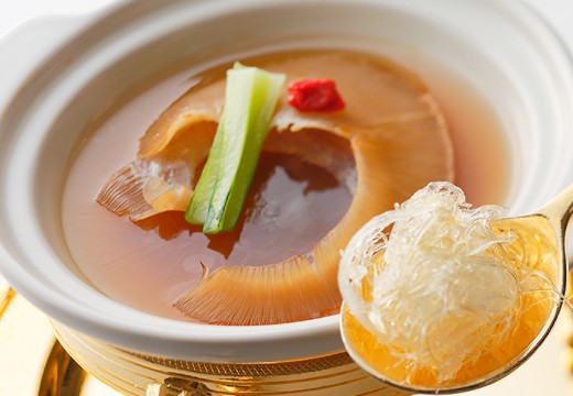 デュオ・セレッソ。料理。フカヒレなどの高級食材も使った豪華な中国料理
