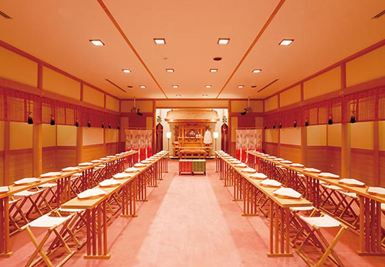 ANAクラウンプラザホテル新潟。挙式会場として館内には神殿と3つのチャペルが揃います