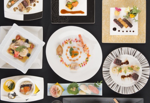 Geo World VIP(ジオ・ワールド ビップ)。料理。素材をいかした調理法で作り上げる繊細なコース料理
