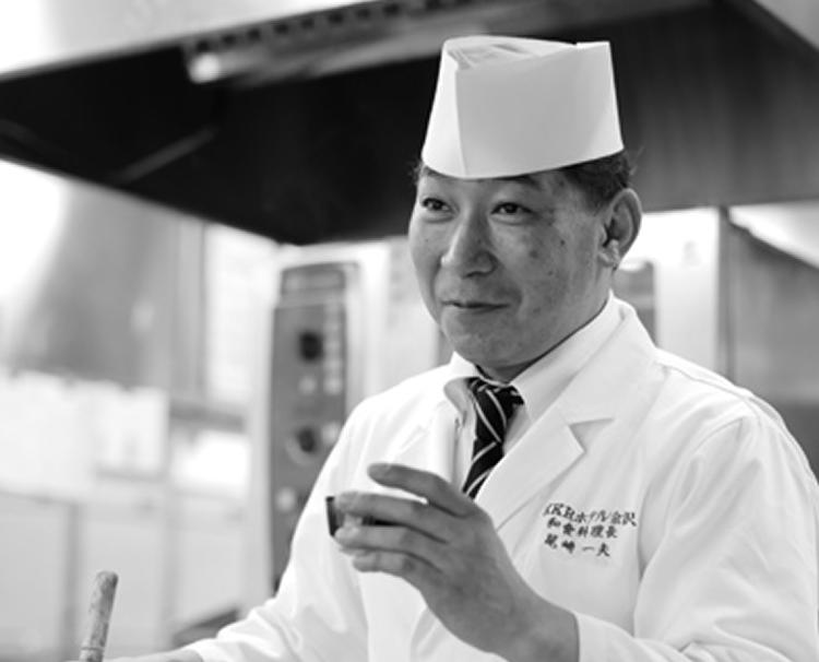 KKRホテル金沢。スタッフ。金沢らしい日本料理を得意とする料理人が揃います