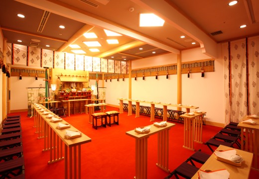 ホテルグランド富士。挙式会場。日本の美しさが宿る、伝統的な和のセレモニーもおすすめです