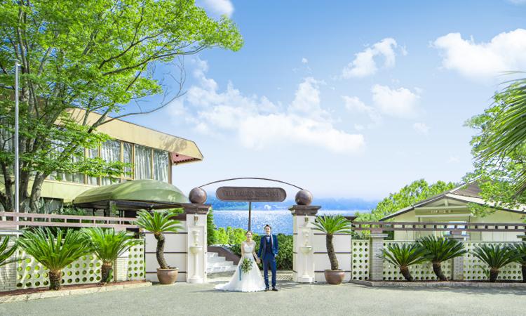 THE VILLA HAMANAKO（ザ ヴィラ ハマナコ）。アクセス・ロケーション。滞在型の国内リゾートウエディングを満喫することができます