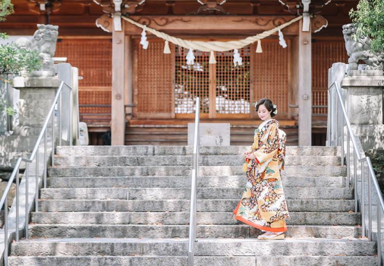 forty three(フォーティースリー)。挙式会場。厳かな神前式を希望するふたりには提携神社がおすすめです