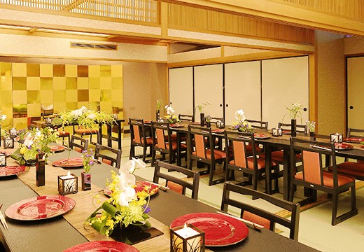 ロワジールホテル豊橋。披露宴会場。日本の美に彩られた古式ゆかしい宴を叶える『和座敷』