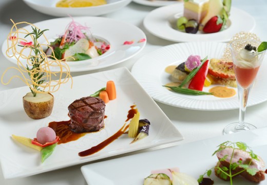花の宴(hana no utage)。レストランウェディングならではの上質で彩り豊かな婚礼料理