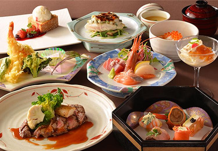 洋風懐石料理 ROPPONGI(洋風懐石料理 六本木)。ゲストの顔ぶれに合わせてコースを選ぶことができます