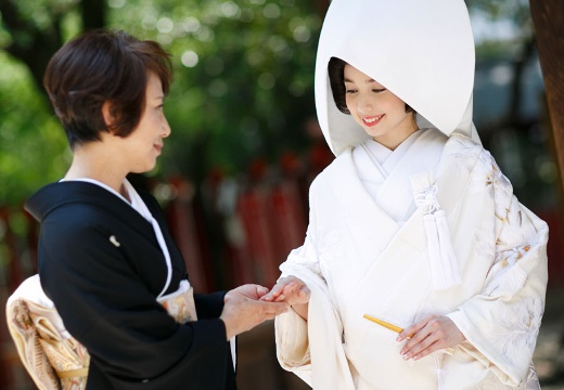 THE 祝言～中村公園記念館～。挙式会場。幼い頃から見守ってきた家族との絆を感じる挙式を行えます