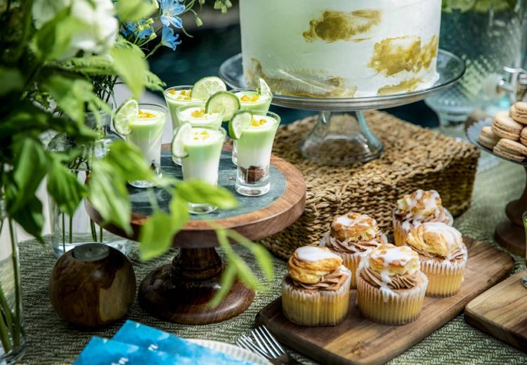 MIRAIE Wedding（ミライエ ウエディング）。料理。見た目もおしゃれなスイーツが揃うデザートビュッフェも人気