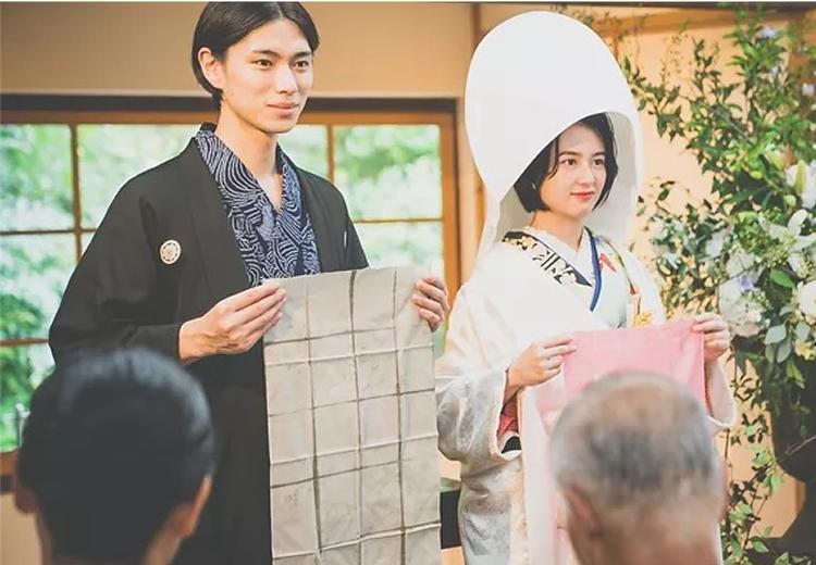 竹田邸(市指定有形文化財)。挙式会場。大切なゲストから見守られながら、温かなセレモニーを実現