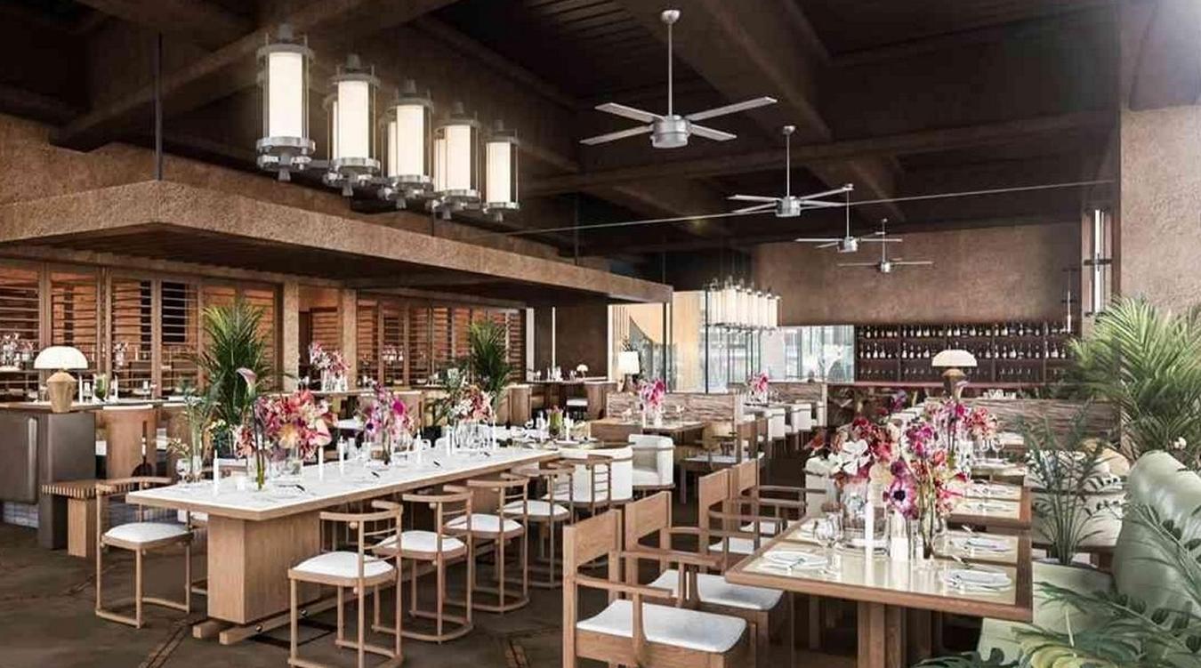 recipe(レシピ)。モダンな中にどこか懐かしい雰囲気も漂うパーティー会場。レストランだから、結婚式後も何度でも訪れることができます