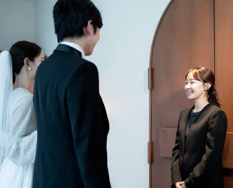 recipe（レシピ）。スタッフ。準備から当日まで親身にサポートしてくれるプランナー