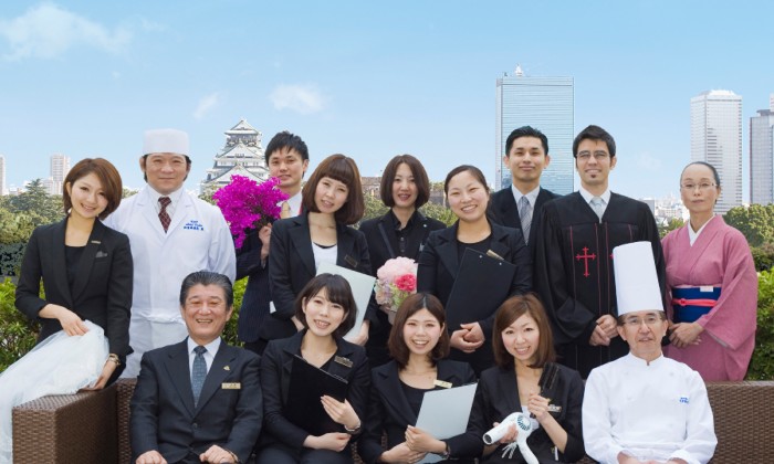 KKRホテル大阪。スタッフ。結婚式に携わる全スタッフが一丸となってふたりを徹底サポートしてくれます