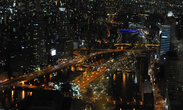 ラ・フェット ひらまつ。演出・小物。地上200mの場所から眺める大阪の夜景は、結婚式をより一層思い出深いものに