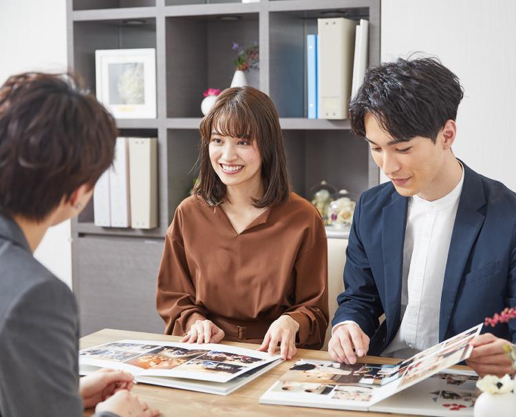 セントアクアチャペル梅田。スタッフ。プロフェッショナル達が最良の日となるように支えてくれます
