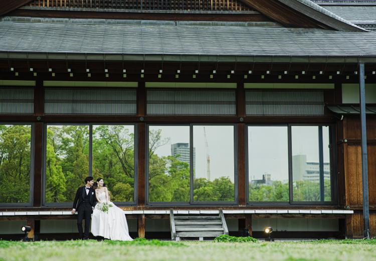 大阪城西の丸庭園 大阪迎賓館。かつて各国の要人をもてなした特別な御殿建築の建物を一棟貸切