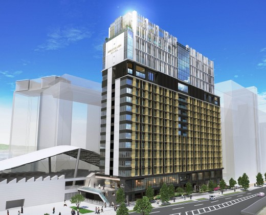 アヴァンセリアン大阪(AVANCER LIEN OSAKA)。アクセス・ロケーション。専用エレベータ―で高層階の会場まで向かいます