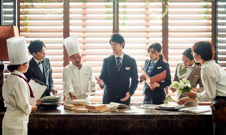 BLANC RIRE 大阪(ブランリール オオサカ)。スタッフ。全スタッフが一丸となってふたりの結婚式をサポートしてくれます
