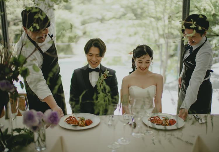 西村屋ホテル招月庭。披露宴会場。アットホームな会食スタイルが叶う『レストランRicca』