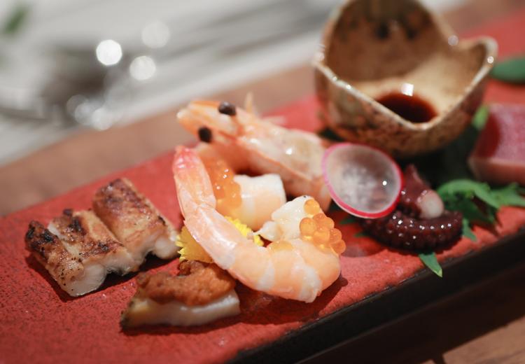ENCUEIL(アンクィール)。料理。アレルギー対応も可能なため、安心して食事を楽しめます
