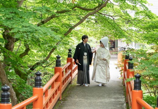 オーベルジュ豊岡1925。挙式会場。歴史ある由緒正しき『養父神社』での神前式も可能