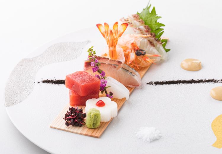 ホテルグランヴィア京都。料理。その時期ならではの食材を使い、季節を感じられる料理が揃います