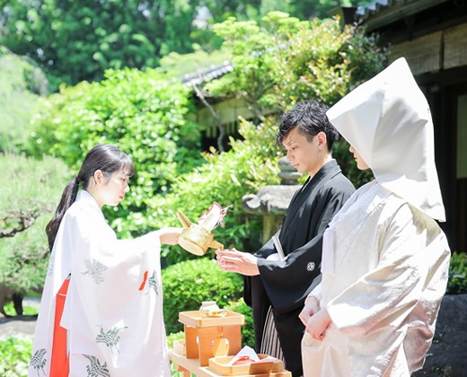 京都洛東迎賓館（国登録有形文化財）。スタッフ。準備から当日まで、スタッフが徹底的にサポートしてくれます