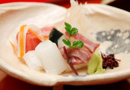 美濃吉本店 竹茂楼。料理。季節の食材のなかでも、吟味した最高級のものを使用