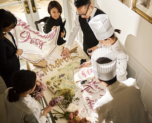 InStyle wedding KYOTO （インスタイルウェディング京都）。スタッフ。専属デザイナーが作るおしゃれなプランでゲストをおもてなし