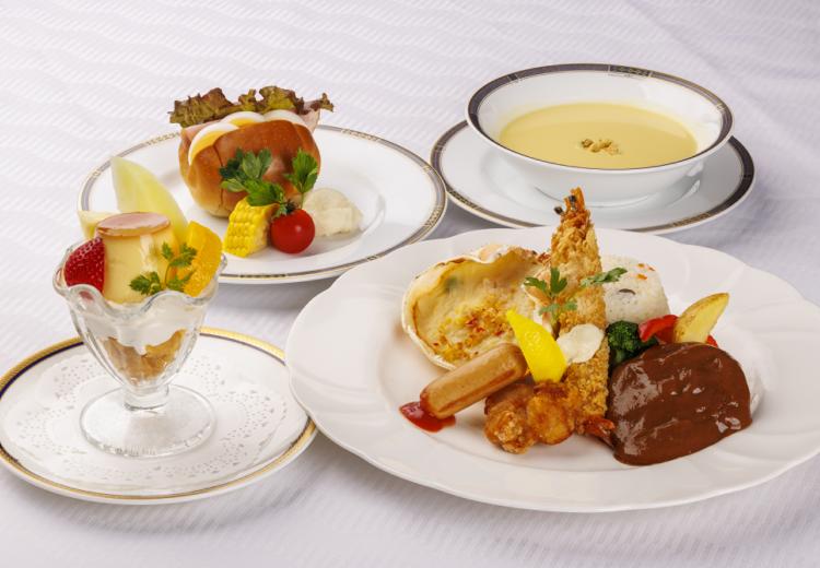 ホテルアバローム紀の国。料理。お子様メニューも充実。和食もセレクトできます