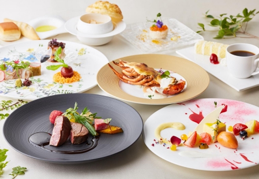 リーセントカルチャーホテル（FIVESTAR WEDDING）。料理。一皿一皿に込められた味のハーモニーが祝宴を華やかに演出