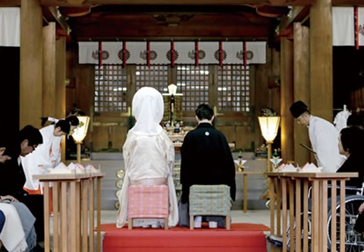 Tiara THE CLASSIC CLUB。挙式会場。岡山県内の提携神社では、古式ゆかしい神前式を実現