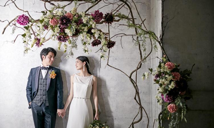 小さな結婚式 岡山店。演出・小物。人気の前撮りではスタジオ写真も可能。印象的な一枚を残せます