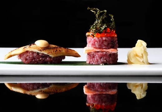 ホテル メルパルクHIROSHIMA(ホテル メルパルク広島)。料理。繊細で美しい盛り付けの料理が次々と登場します