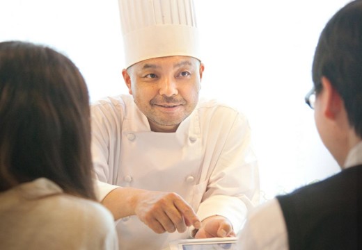 南蔵王・聖ペトロ教会。料理。ゲスト一人ひとりに満足してもらえるよう、結婚式1カ月前に細かく打合せ