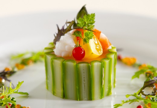 HOTEL NEW OTANI HAKATA(ホテルニューオータニ博多)。地産地消をベースにした、シェフこだわりの婚礼料理