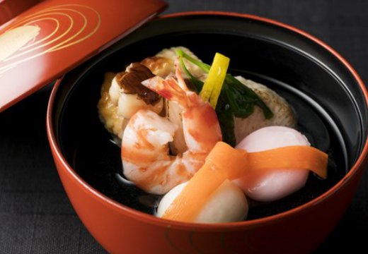 KKRホテル博多。料理。「博多雑煮」など、福岡の郷土料理も堪能できます