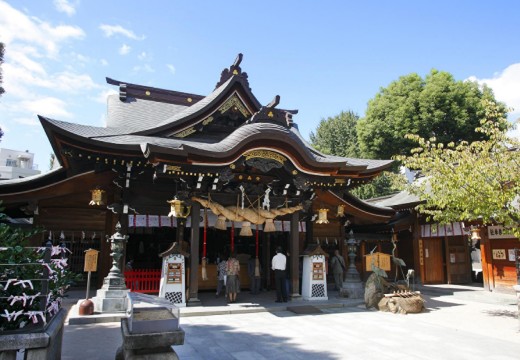 博多百年蔵(国登録有形文化財)。挙式会場。博多っ子に「お櫛田さん」の愛称で親しまれる『櫛田神社』