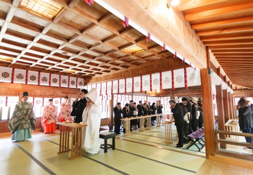 博多百年蔵（国登録有形文化財）。挙式会場。『十日恵比須神社』は商売繁昌と縁結びの御利益で有名です