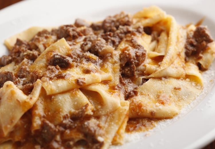 il Cortile（イルコルティーレ）。料理。パスタメニューが登場するのもイタリア料理ならではです