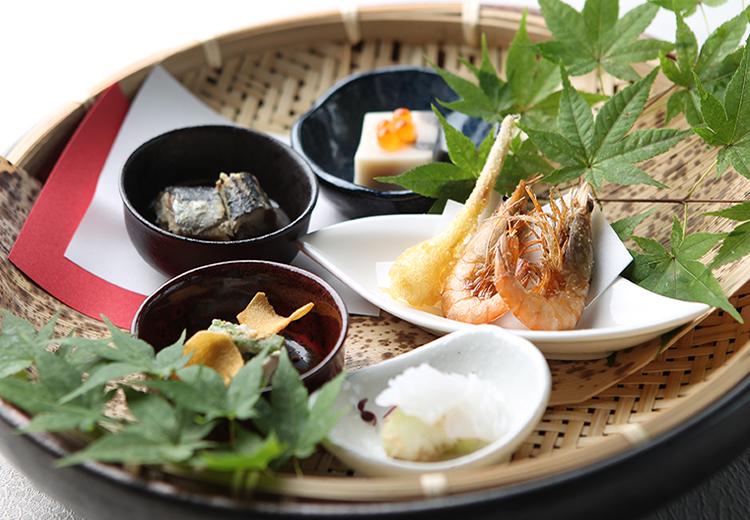 桜坂ONO（桜坂オノ）。地元・福岡県産の旬の食材を使った美しい日本料理