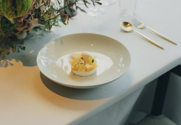 Restaurant Sola（レストラン ソラ）。料理。約10皿のコースはどれも美しく創意工夫に満ちたものばかり