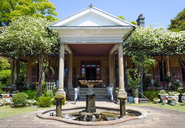 SETRE Glover’s house NAGASAKI(セトレ グラバーズハウス長崎)。挙式会場。長崎を代表する名所『グラバー園』内の『オルト邸』が挙式の舞台
