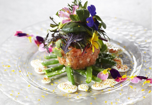L‘celmo 熊本(エルセルモ熊本)。料理。思わずカメラを向けたくなる美しい盛り付けにも注目