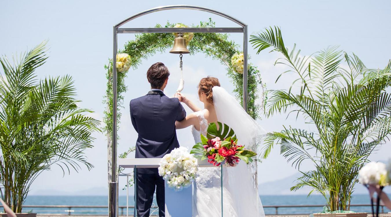 湯の児 海と夕やけで結婚式 結婚スタイルマガジン