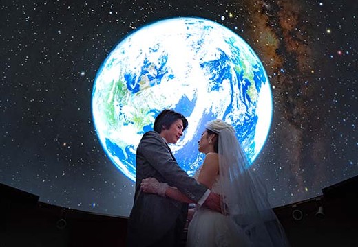 オーベルジュ「森のアトリエ」 南阿蘇ルナ天文台 。挙式会場。星々の見守る中でのロマンティックな挙式が実現します