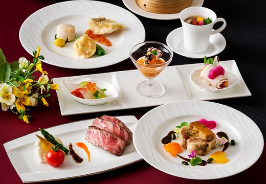 ANAクラウンプラザホテル熊本ニュースカイ。料理。中国の古き良き味を大切にしながら、日本の旬の食材を用いた中華