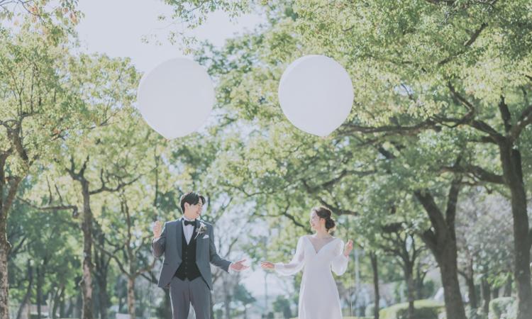 ニューウェルシティ宮崎。演出・小物。公園が隣接する抜群の立地を活かしたロケーション撮影も人気